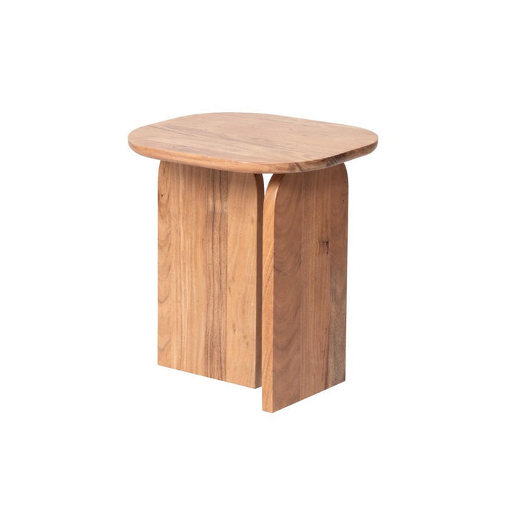 Livetastic Beistelltisch, Natur, Holz, Akazie, vollmass