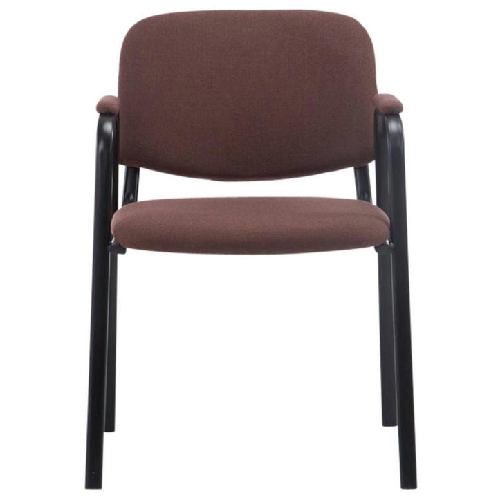 CLP Besucherstuhl, Braun, Metall, 53x79x55 cm, Arbeitsz