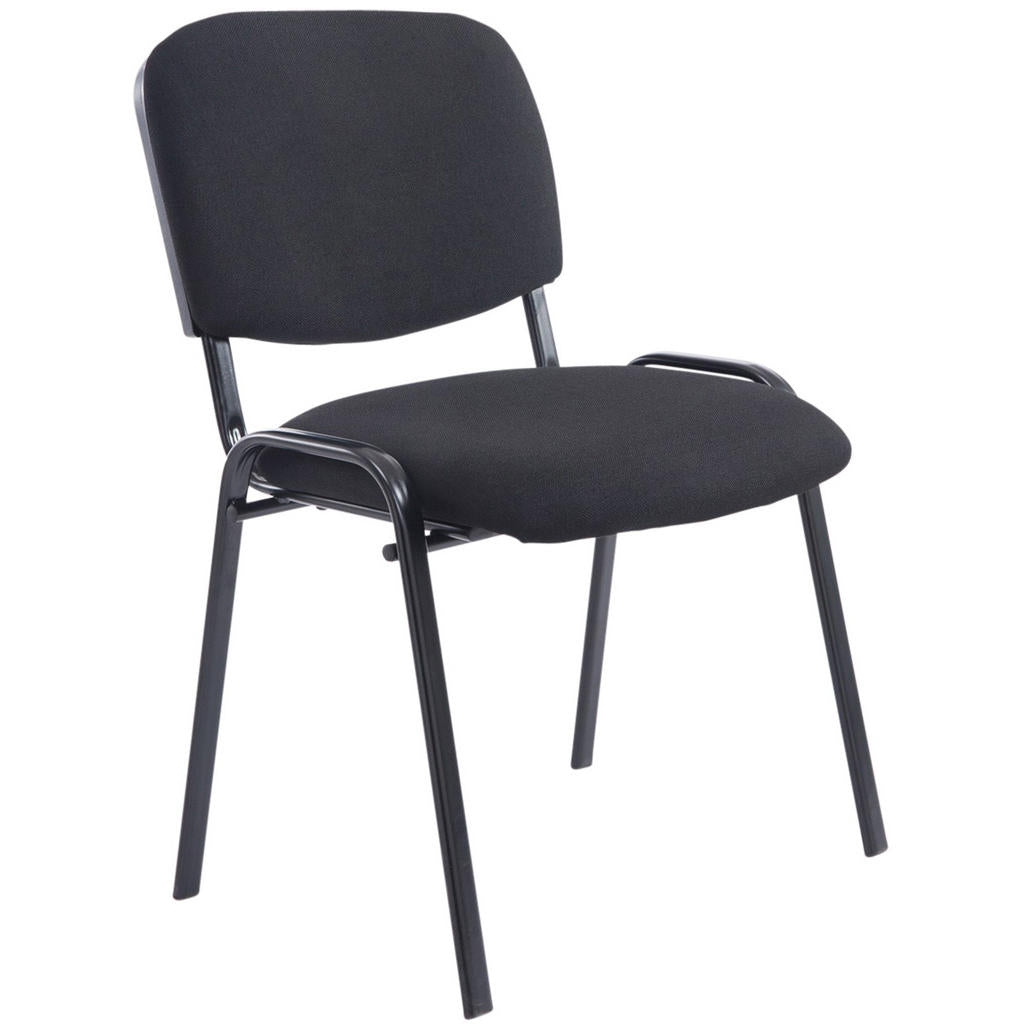 CLP Besucherstuhl, Schwarz, Metall, 53x84x57 cm, Arbeit