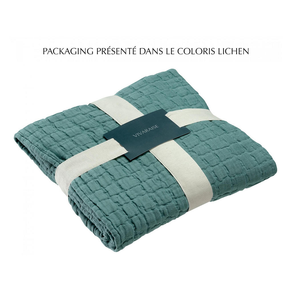 Vivaraise Bettüberwurf, Grün, Textil, 180x260 cm, Schla
