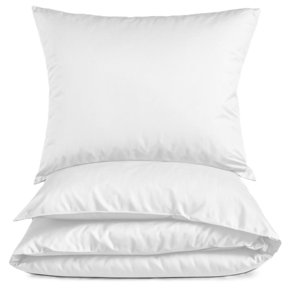 Carpe Sonno Bettwäsche, Weiß, Textil, Uni, Füllung: Bau