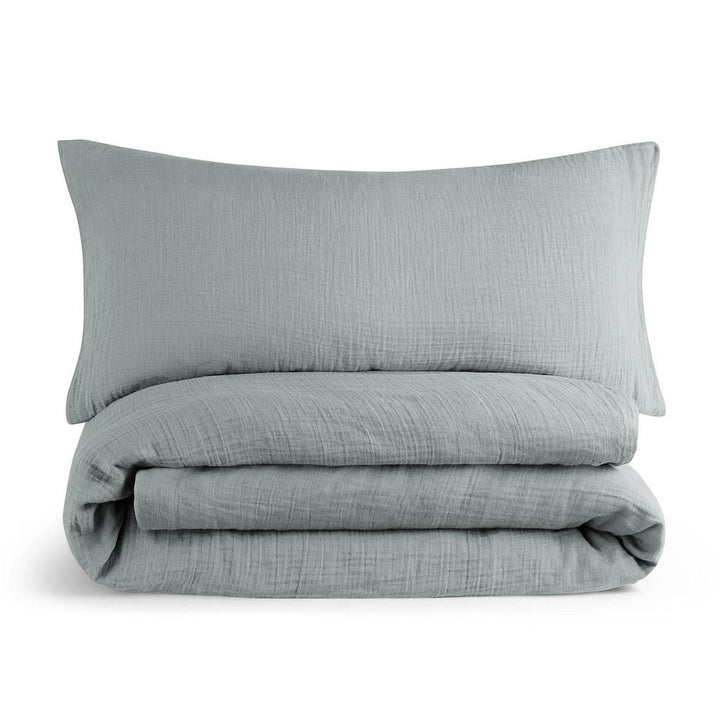 Blumtal Bettwäsche, Blau, Textil, 135x100 cm, Schlaftex