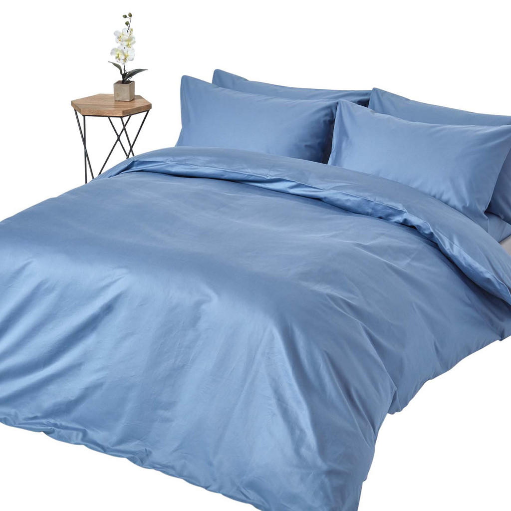 Homescapes Bettwäsche, Blau, Textil, Rechteckig, 230x22