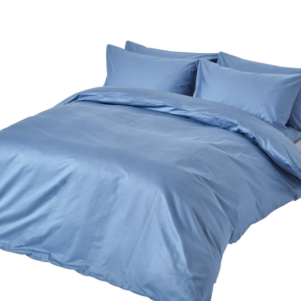 Homescapes Bettwäsche, Blau, Textil, Rechteckig, 230x22