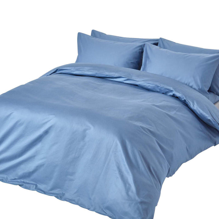 Homescapes Bettwäsche, Blau, Textil, Rechteckig, 230x22