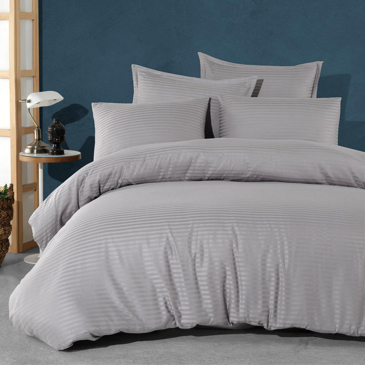 Rolfners Bettwäsche, Hellgrau, Textil, 220x240 cm, Schl