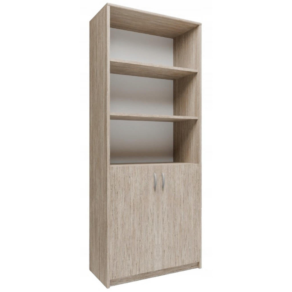 Matkam Möbel Bücherregal, Sonoma Eiche, Holzwerkstoff,