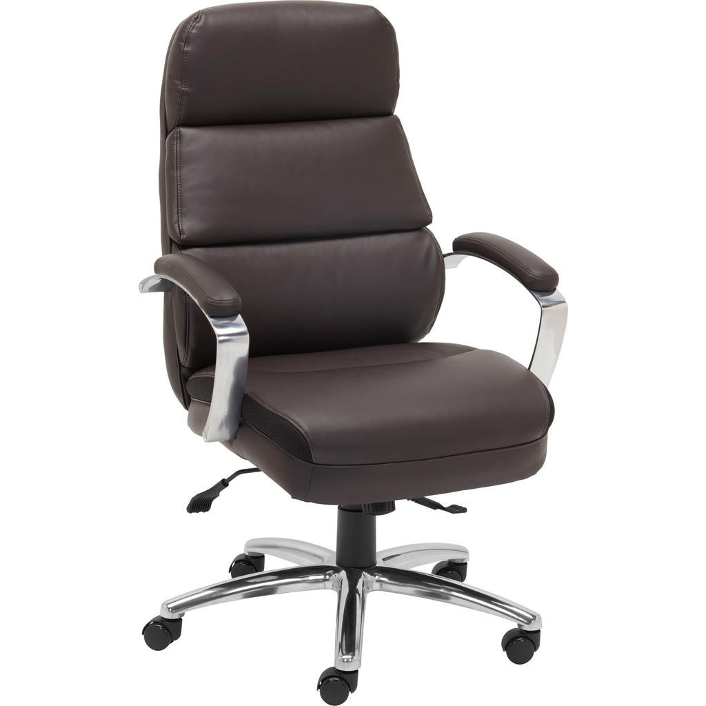 Cantus Chefsessel, Braun, Metall, Textil, Füllung: Scha