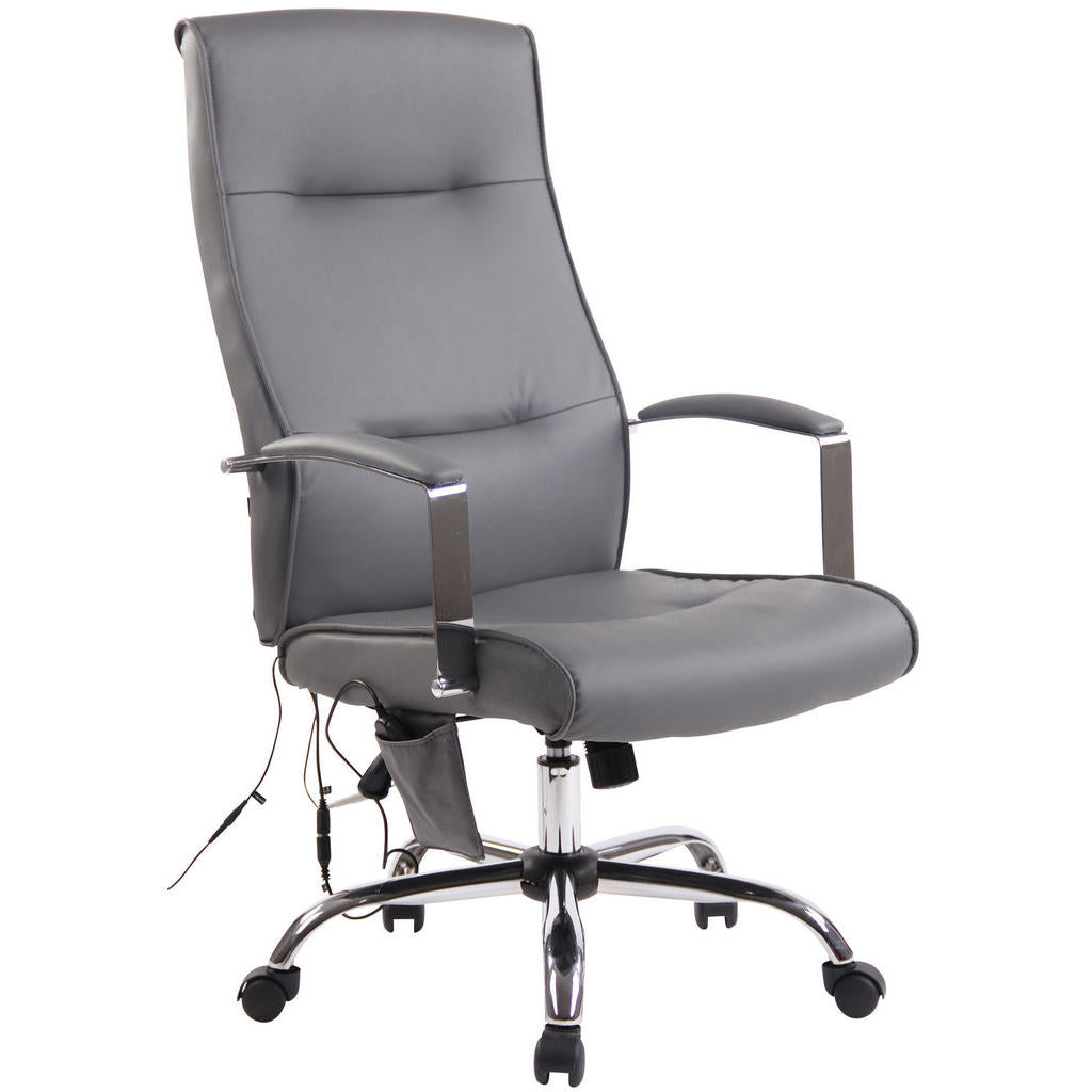 CLP Chefsessel, Grau, Metall, 63x114x72 cm, Arbeitszimm