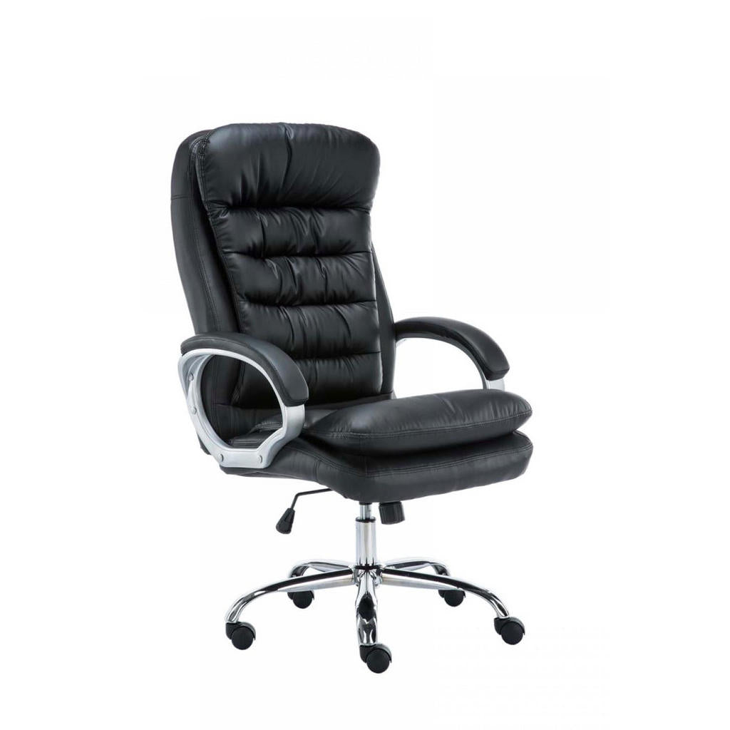 CLP Chefsessel, Schwarz, Metall, 68x116x77 cm, Arbeitsz
