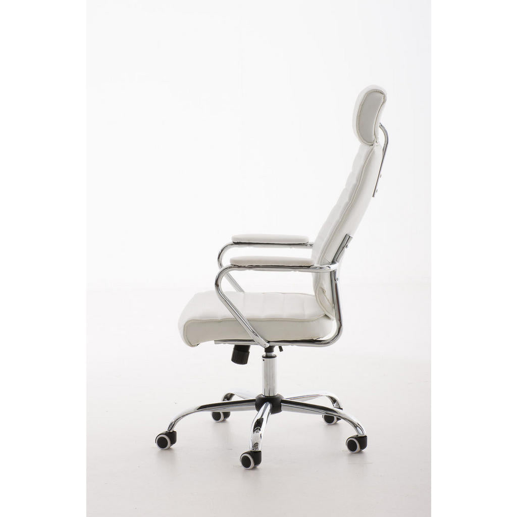 CLP Chefsessel, Weiß, Metall, 59x117x57 cm, Arbeitszimm