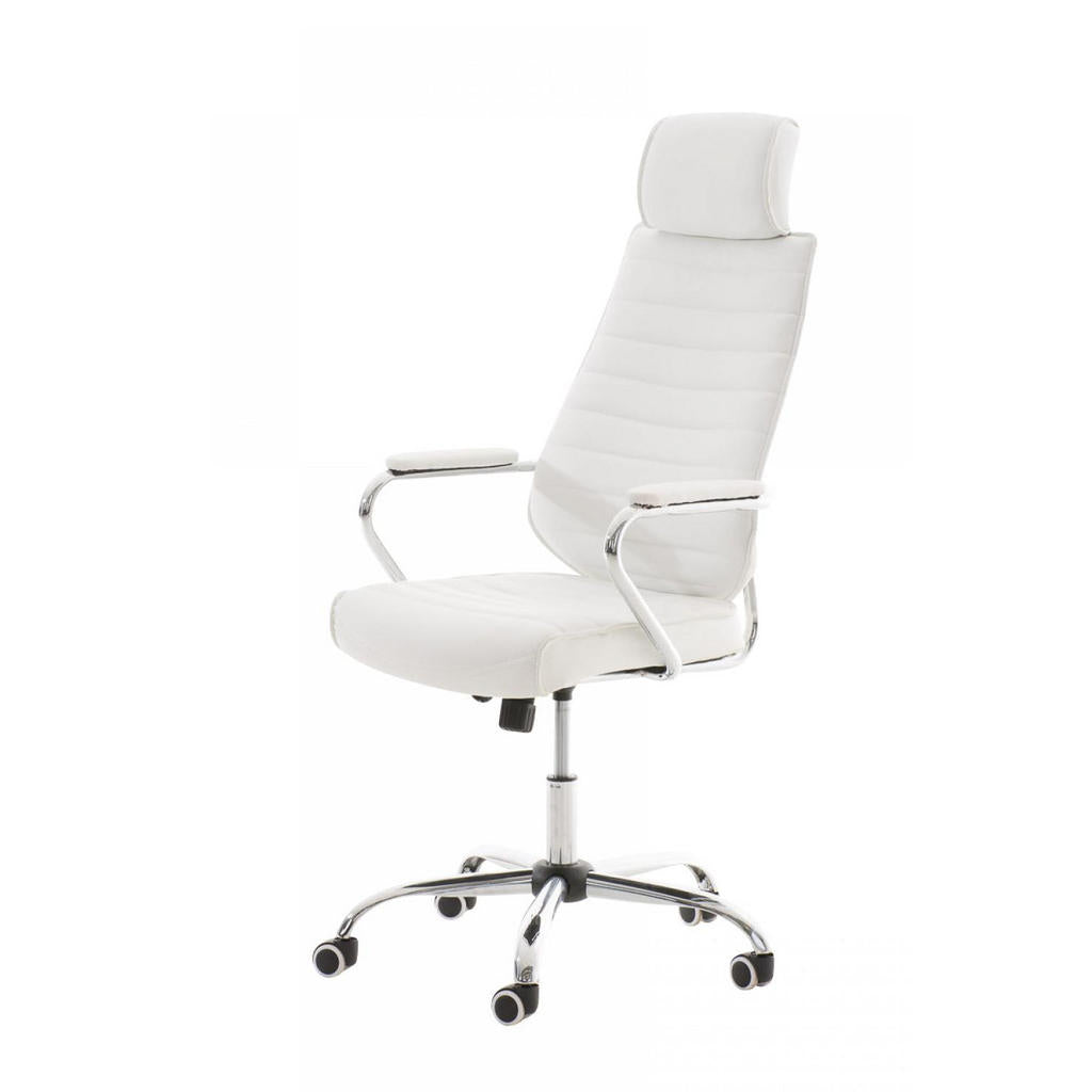 CLP Chefsessel, Weiß, Metall, 59x117x57 cm, Arbeitszimm
