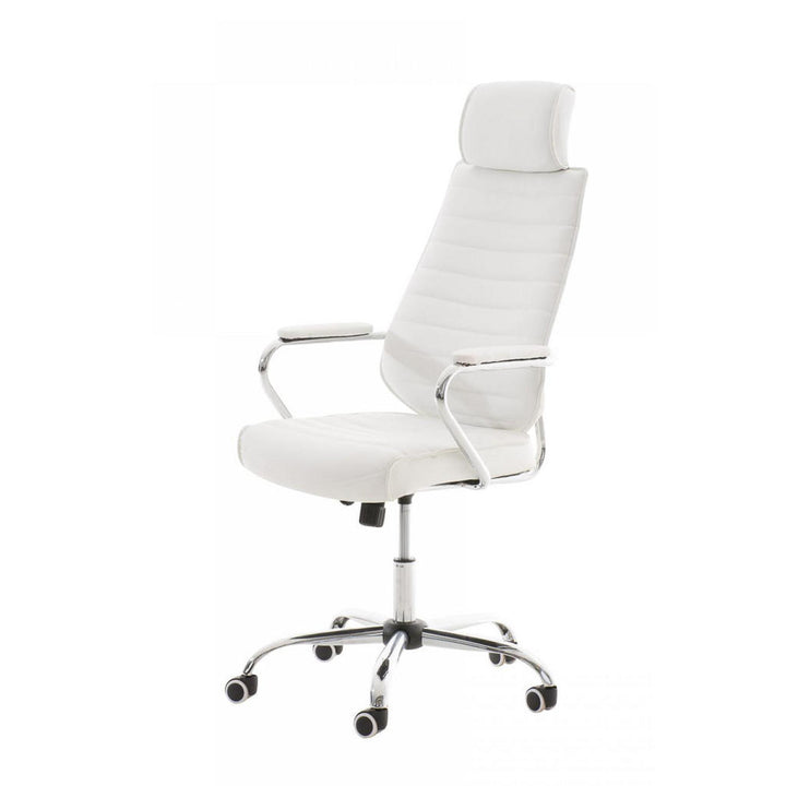 CLP Chefsessel, Weiß, Metall, 59x117x57 cm, Arbeitszimm