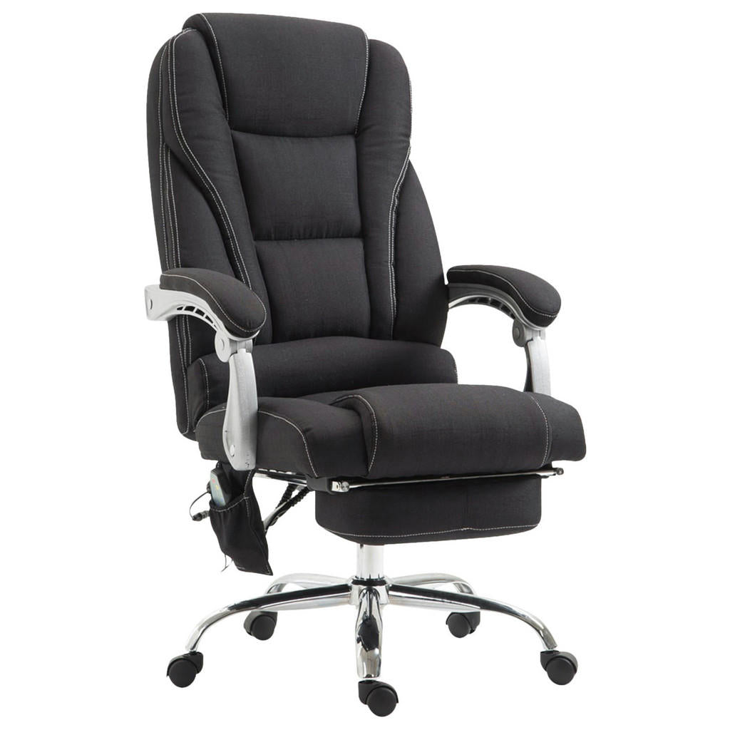 CLP Chefsessel, Schwarz, Metall, 68x118x64 cm, Arbeitsz