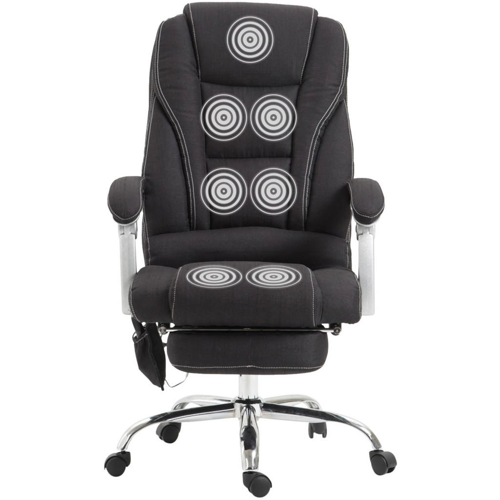 CLP Chefsessel, Schwarz, Metall, 68x118x64 cm, Arbeitsz
