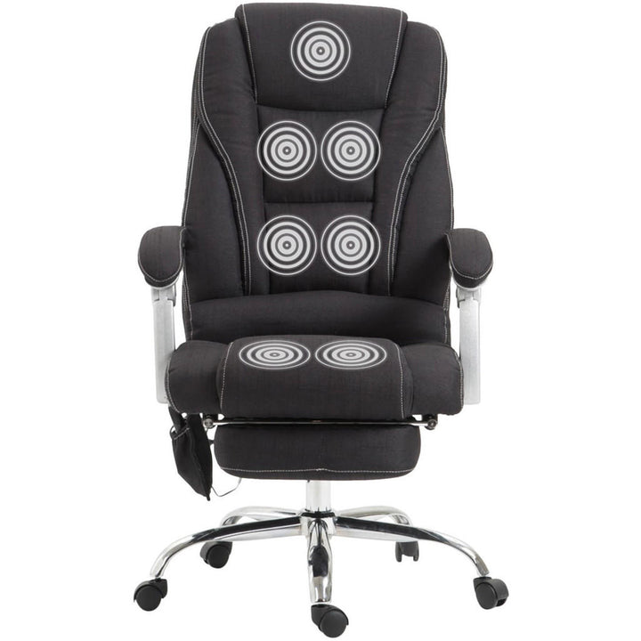 CLP Chefsessel, Schwarz, Metall, 68x118x64 cm, Arbeitsz
