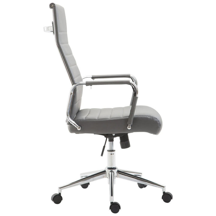 CLP Drehstuhl, Grau, Metall, 58x105x66 cm, Arbeitszimme