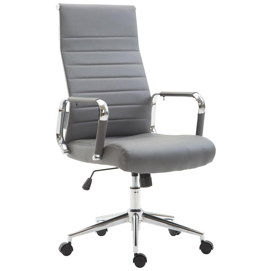 CLP Drehstuhl, Grau, Metall, 58x105x66 cm, Arbeitszimme