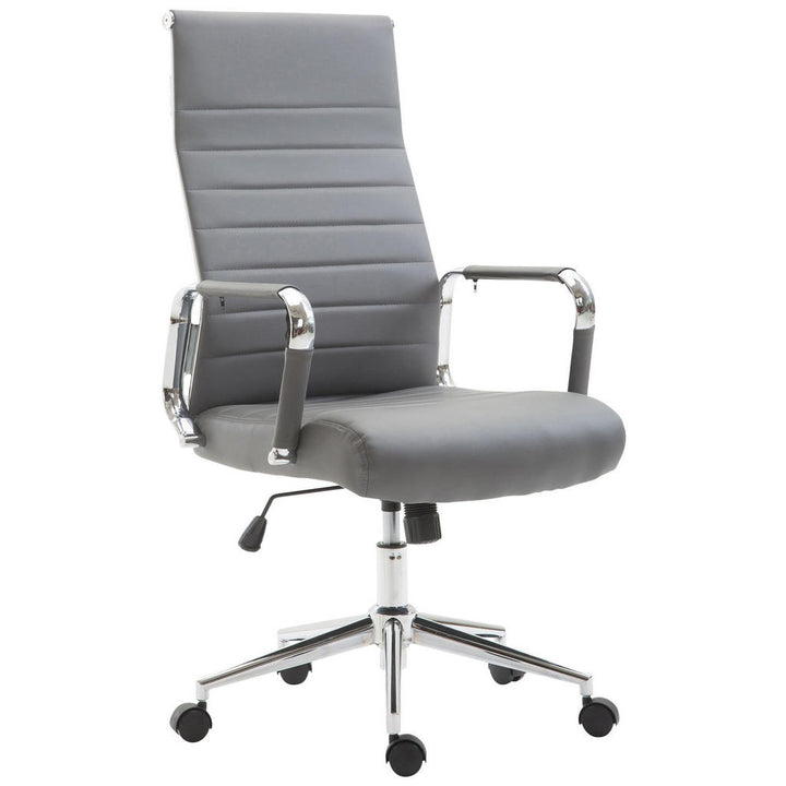 CLP Drehstuhl, Grau, Metall, 58x105x66 cm, Arbeitszimme