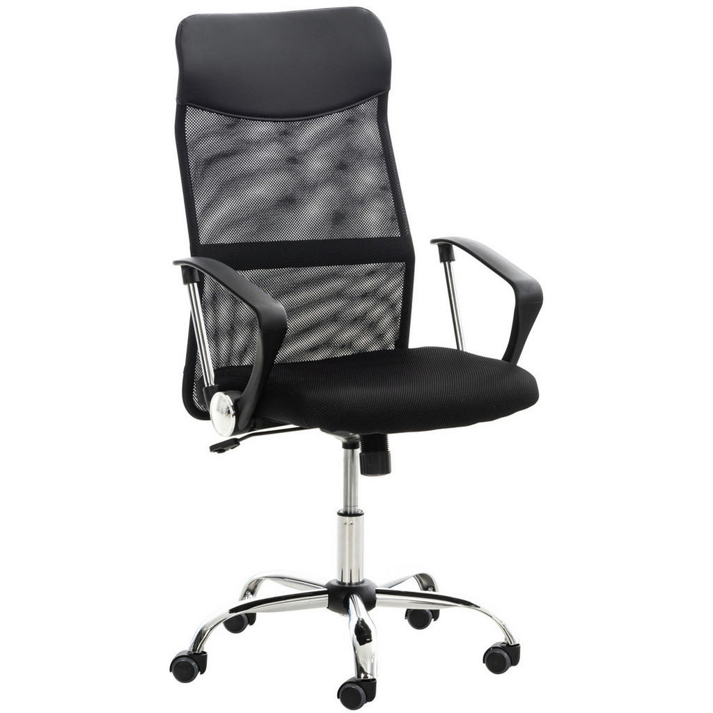 CLP Drehstuhl, Schwarz, Metall, 60x110x53 cm, Arbeitszi