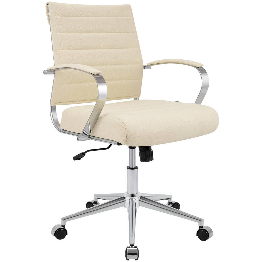 CLP Drehstuhl, Creme, Metall, 57x90x62 cm, Arbeitszimme