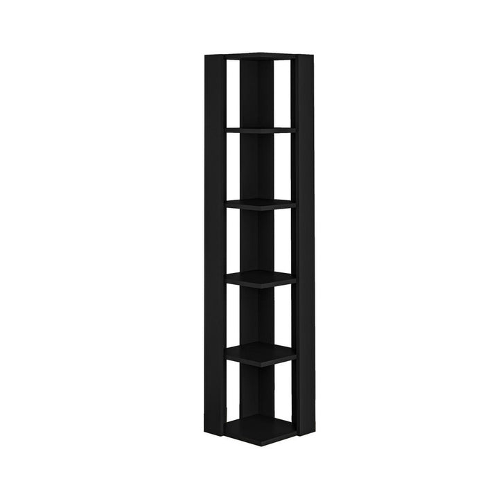 Decortie Eck, Schwarz, Holzwerkstoff, 34x160.8x34 cm, W