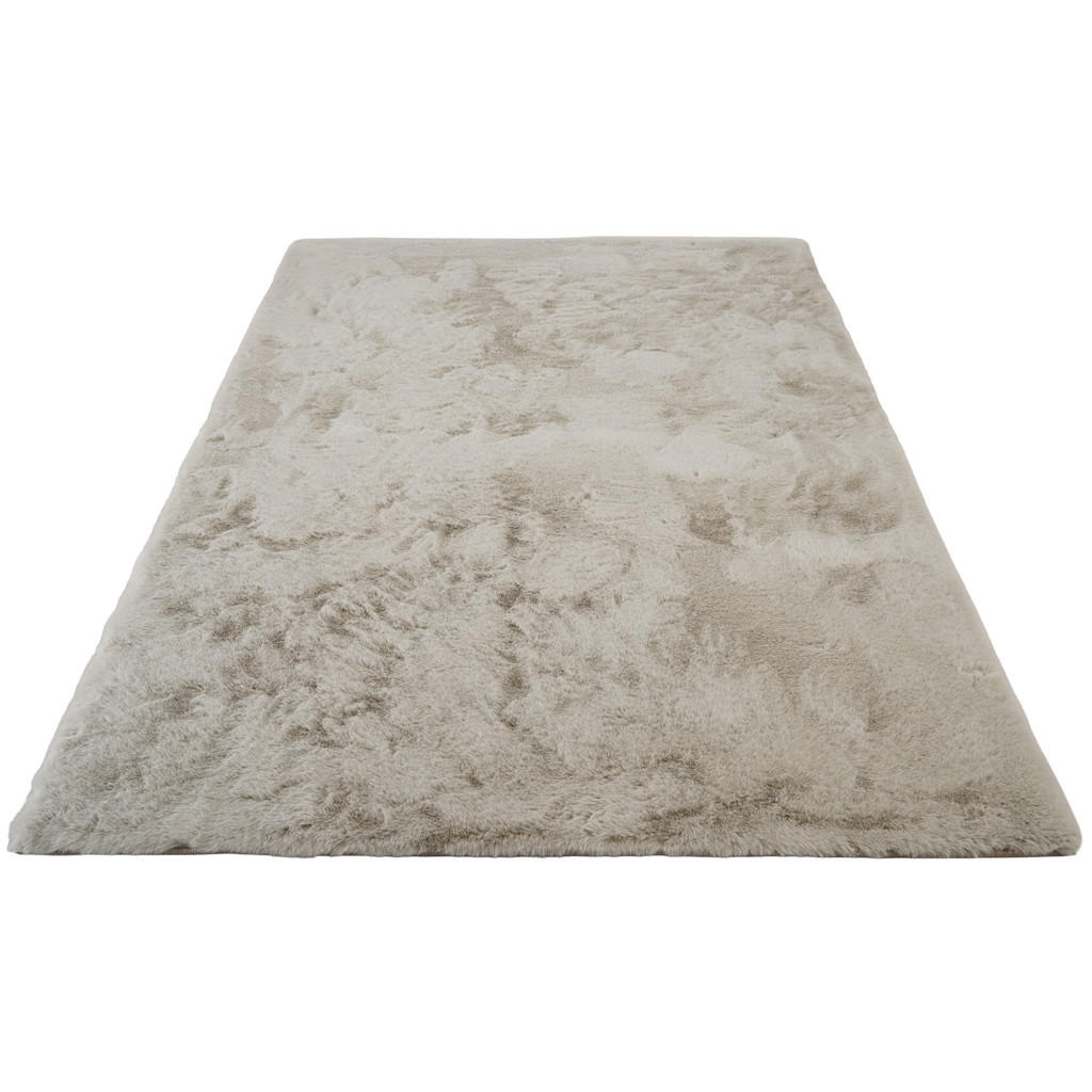 Consilio Concept Fellteppich, Greige, Textil, Uni, Rech