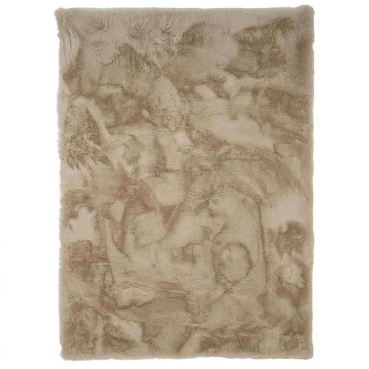 Consilio Concept Fellteppich, Beige, Textil, Uni, Recht
