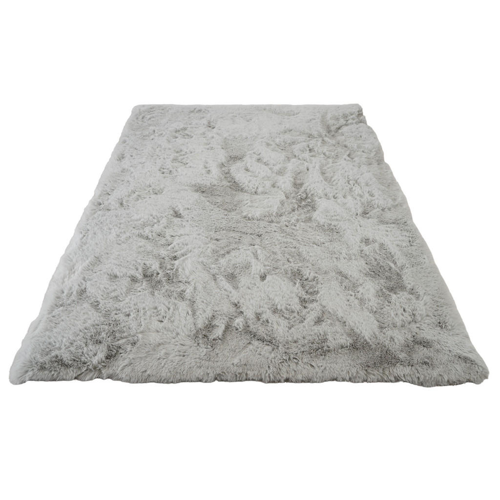 Consilio Concept Fellteppich, Hellgrau, Textil, Uni, Re