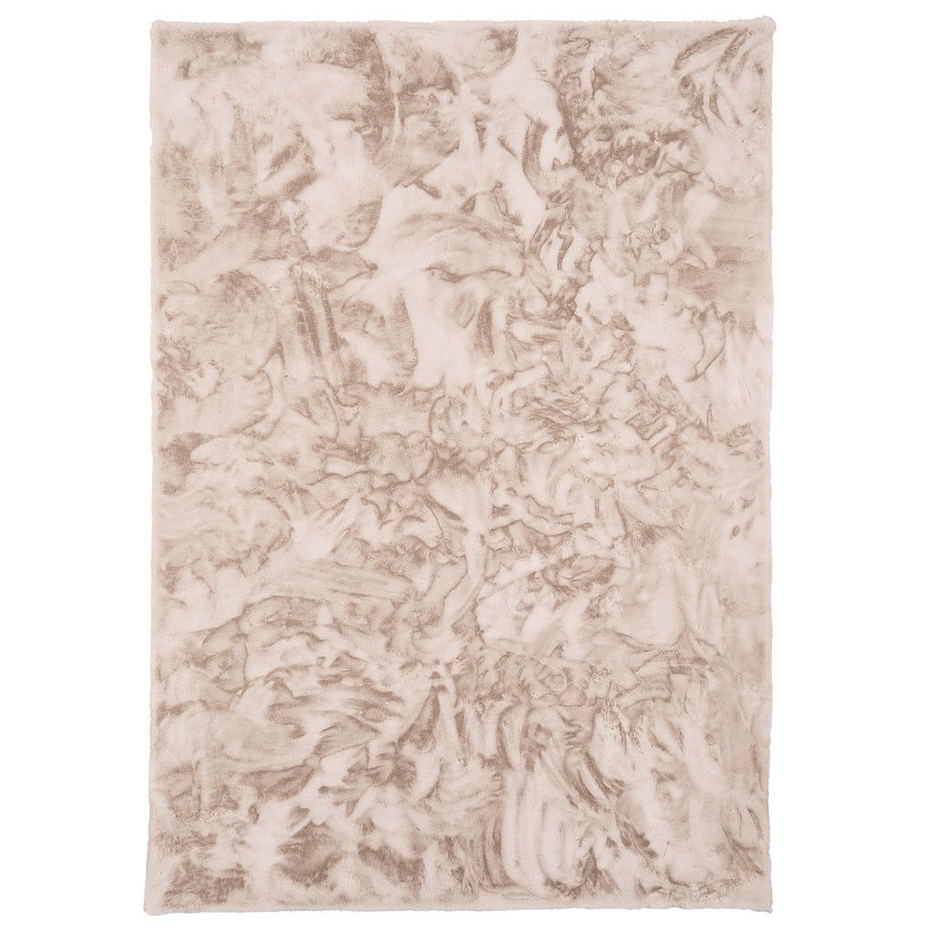 Pergamon Fellteppich, Beige, Textil, 60x90 cm, Teppiche