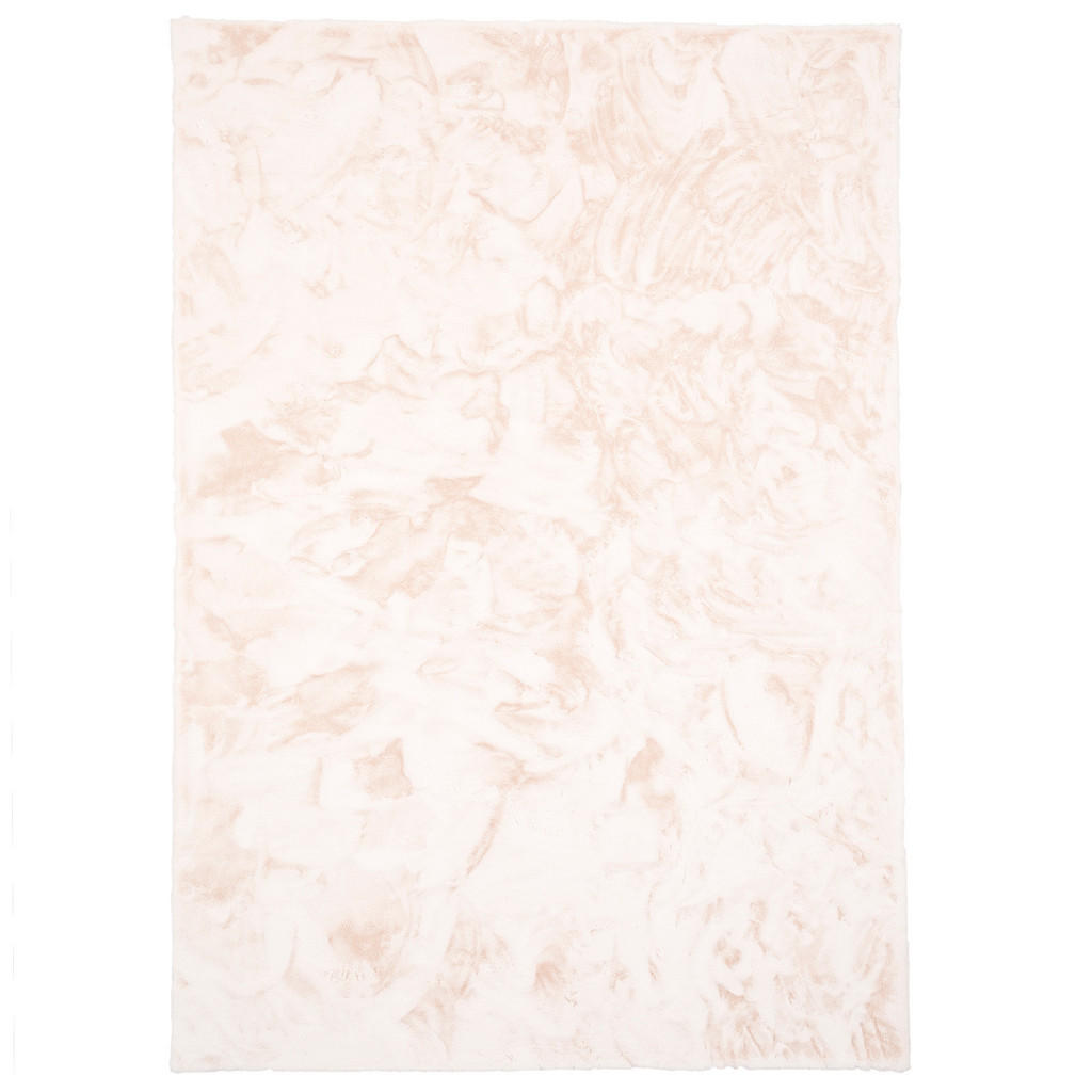 Pergamon Fellteppich, Creme, Textil, 70x140 cm, Teppich