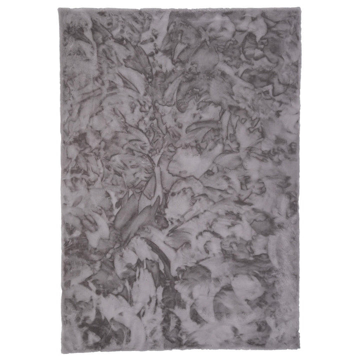 Pergamon Fellteppich, Grau, Textil, 140x180 cm, Teppich