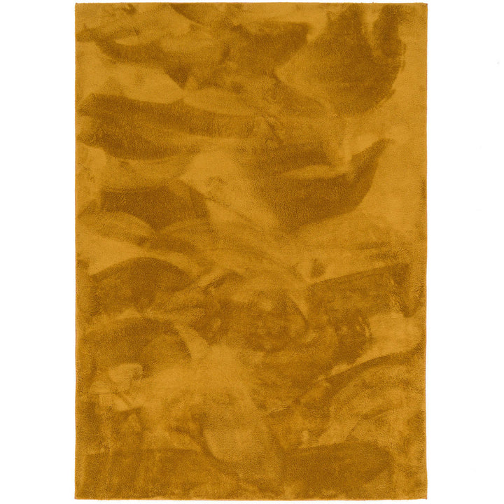 Pergamon Fellteppich, Currygelb, Textil, 120x170 cm, Te