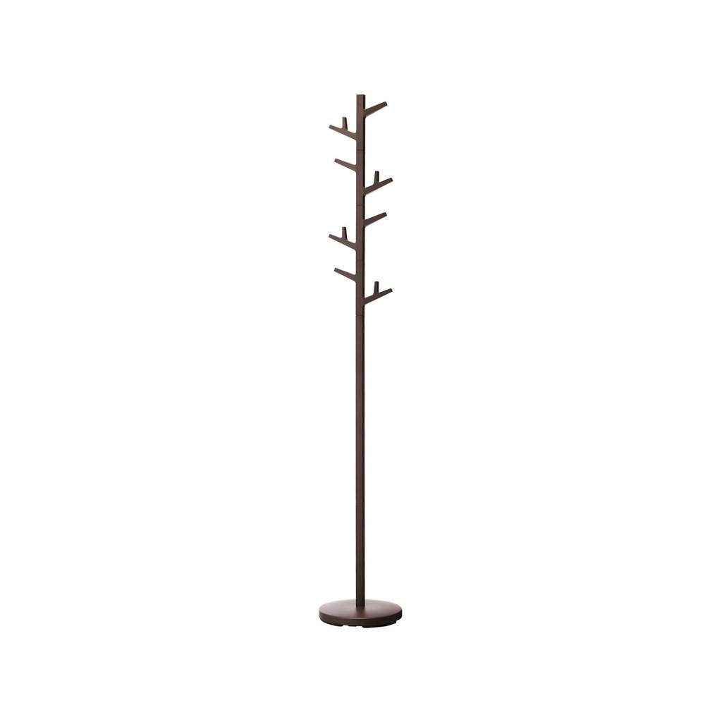 Yamazaki Garderobenständer, Braun, Metall, 28x176x28 cm