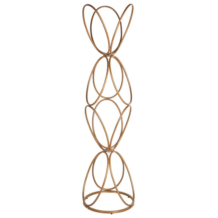 Beliani Garderobenständer, Gold, Metall, 42x160x42 cm,