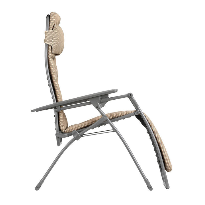Lafuma Mobilier Garten-Relaxsessel, Titan, Mokka, Kunst