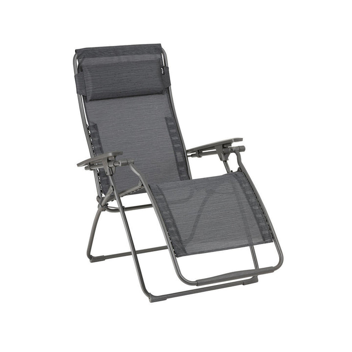 Lafuma Mobilier Garten-Relaxsessel, Türkis, Dunkelgrau,