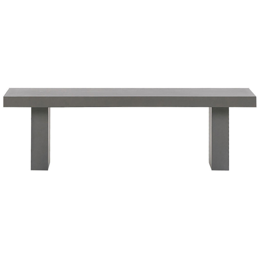 Beliani Gartenbank, Grau, Stein, 150x45x40 cm, Gartenmö