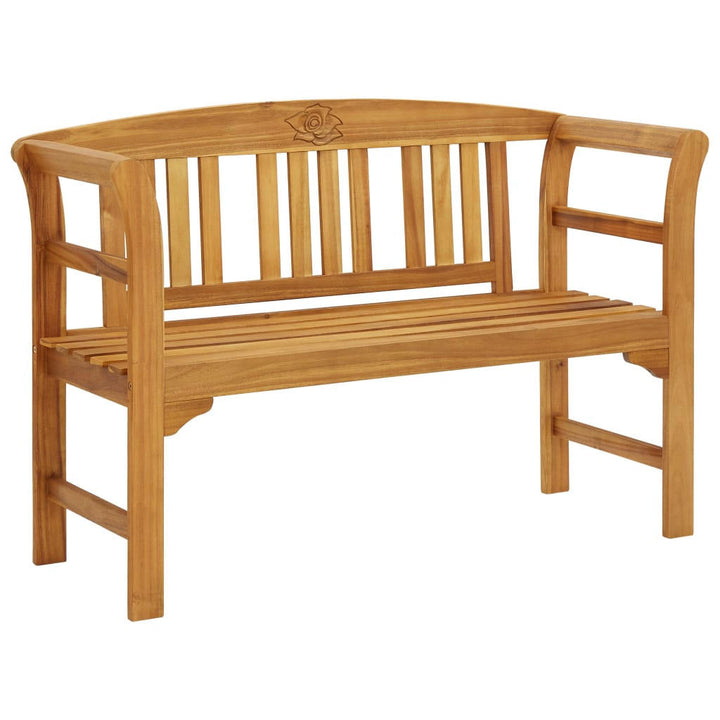 vidaXL Gartenbank, Braun, Holz, 46x82x114 cm, Gartenmöb