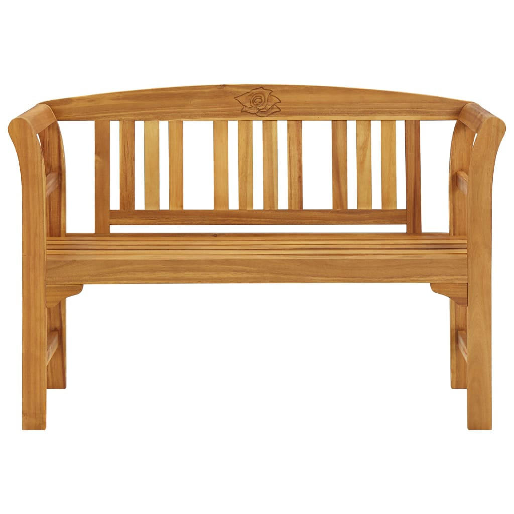 vidaXL Gartenbank, Braun, Holz, 46x82x114 cm, Gartenmöb