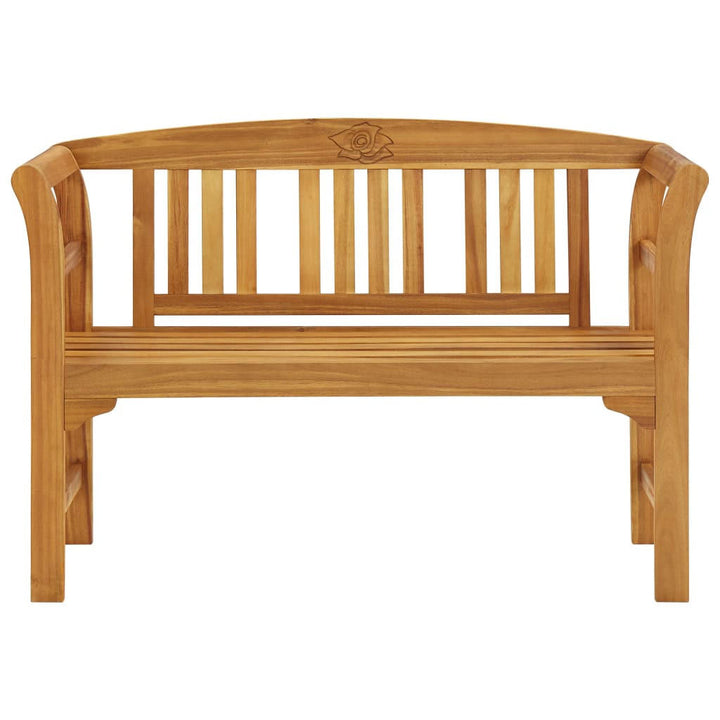 vidaXL Gartenbank, Braun, Holz, 46x82x114 cm, Gartenmöb