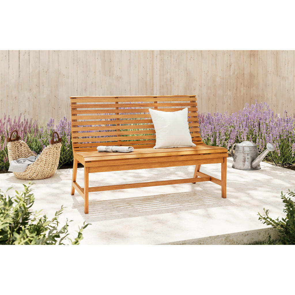 Ambia Garden Gartenbank, Teak, Holz, Akazie, Hartholz,