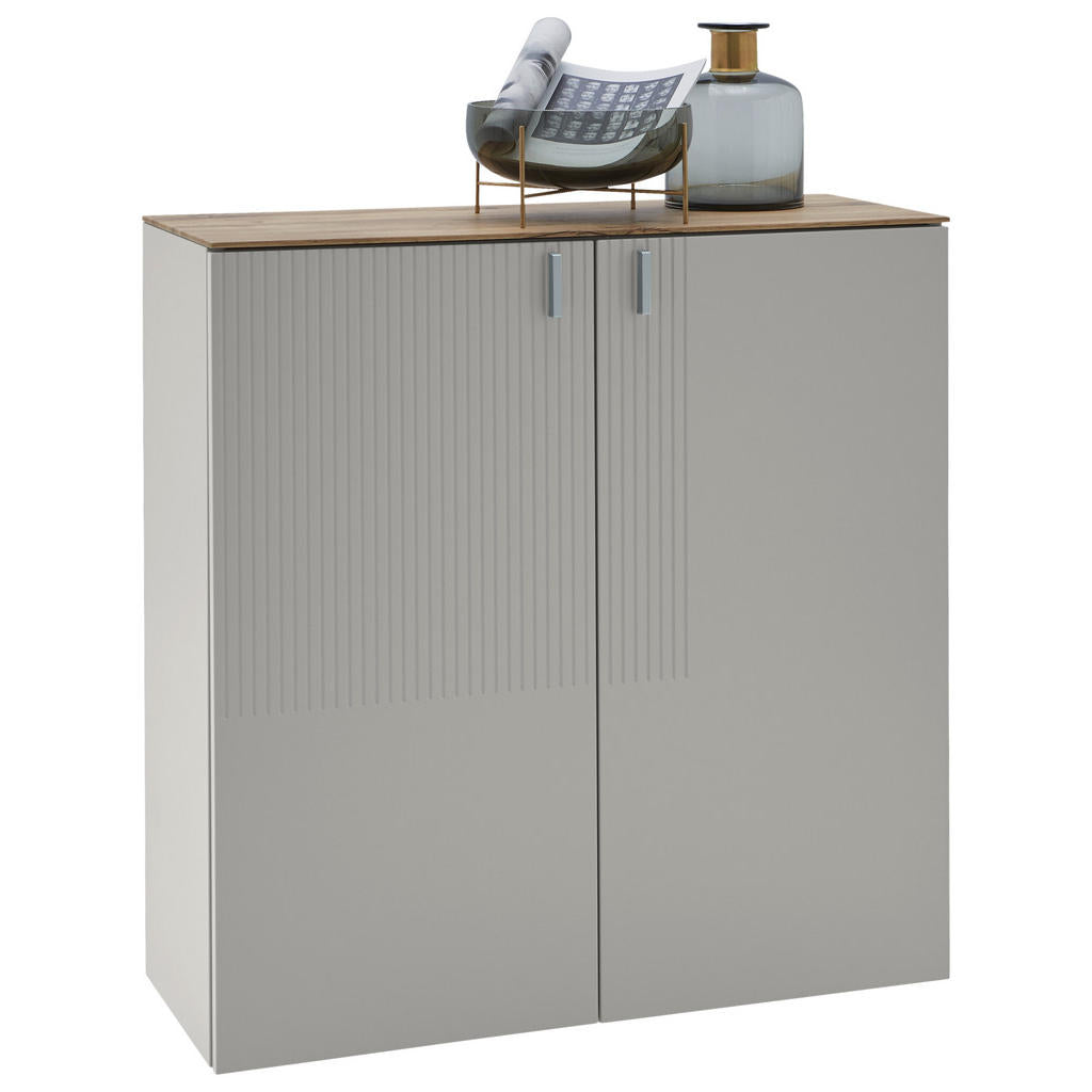 Dieter Knoll Hängeschuhschrank, Eiche, Sand, Holz, Holz