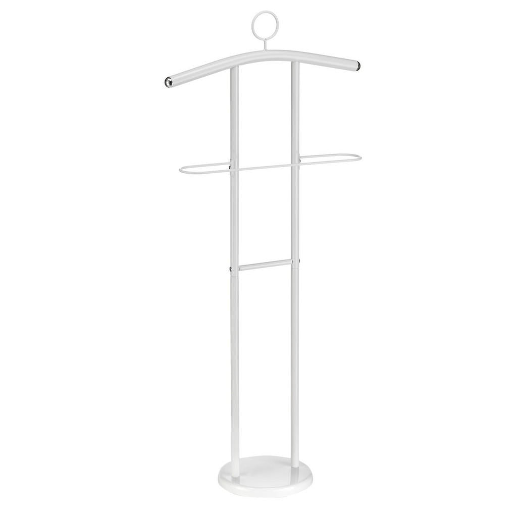 CARO-Möbel Herrendiener, Weiß, Metall, Mode, 48x110x22