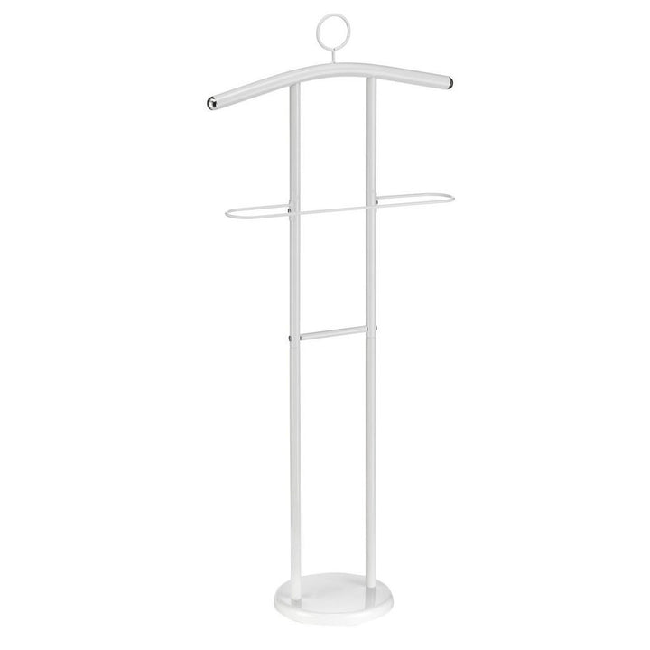CARO-Möbel Herrendiener, Weiß, Metall, Mode, 48x110x22