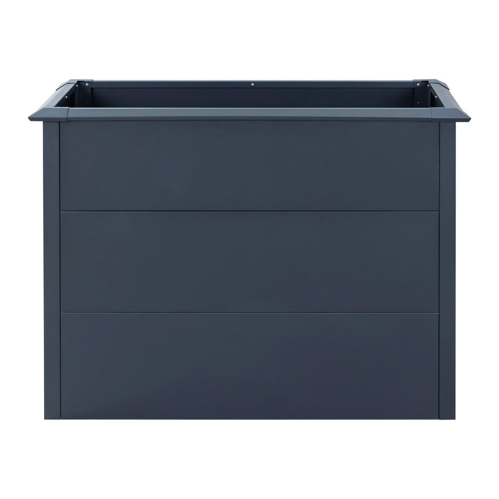Hochbeet Primus, Anthrazit, Metall, 385 L, 100x77x50 cm
