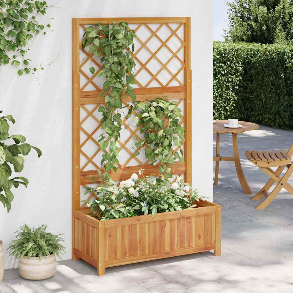 vidaXL Hochbeet, Braun, Holz, Rechteckig, 38x150x85 cm,