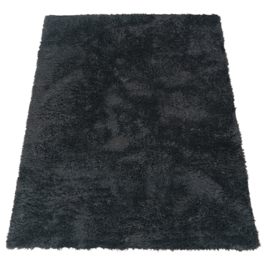 Paco Home Hochflorteppich, Anthrazit, Textil, Rechtecki