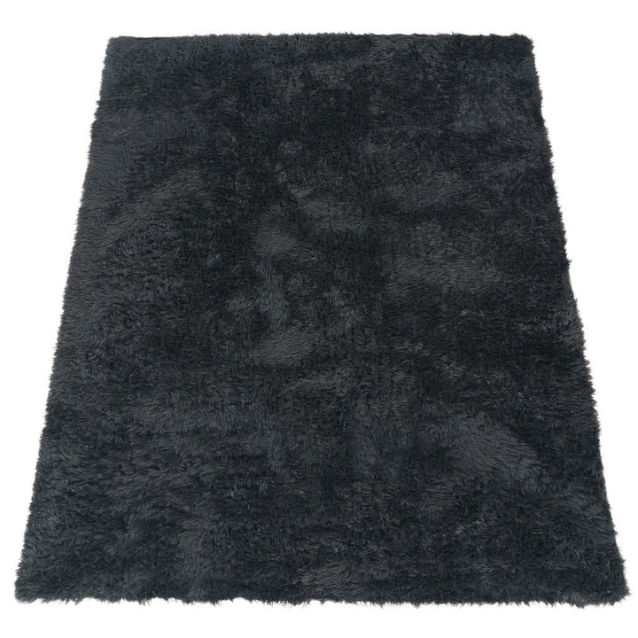 Paco Home Hochflorteppich, Anthrazit, Textil, Rechtecki