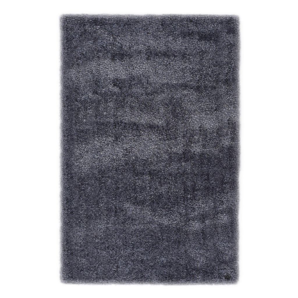 Tom Tailor Hochflorteppich, Anthrazit, Textil, Uni, rec